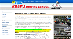 Desktop Screenshot of kobysdrivingschool.com